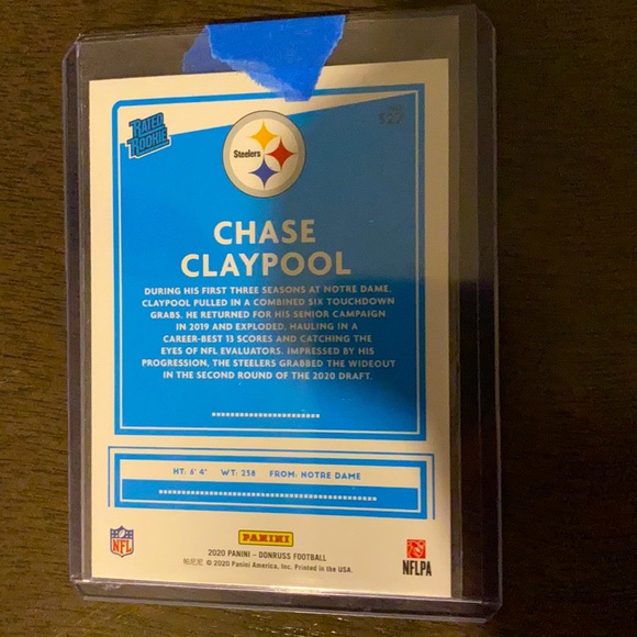 Chase Claypool Rookie Card - Picture 2 of 2